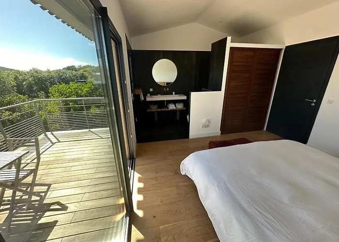De Luxe Surplombant La Mer, Piscine Suspendue Villa Pianottoli-Caldarello (Corsica)